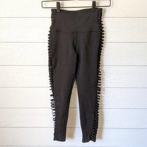 ALO Mesh Side Mid-Rise Leggings